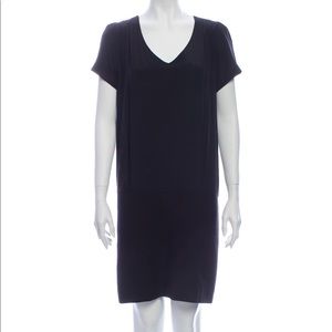 Sandro Black Silk Dress